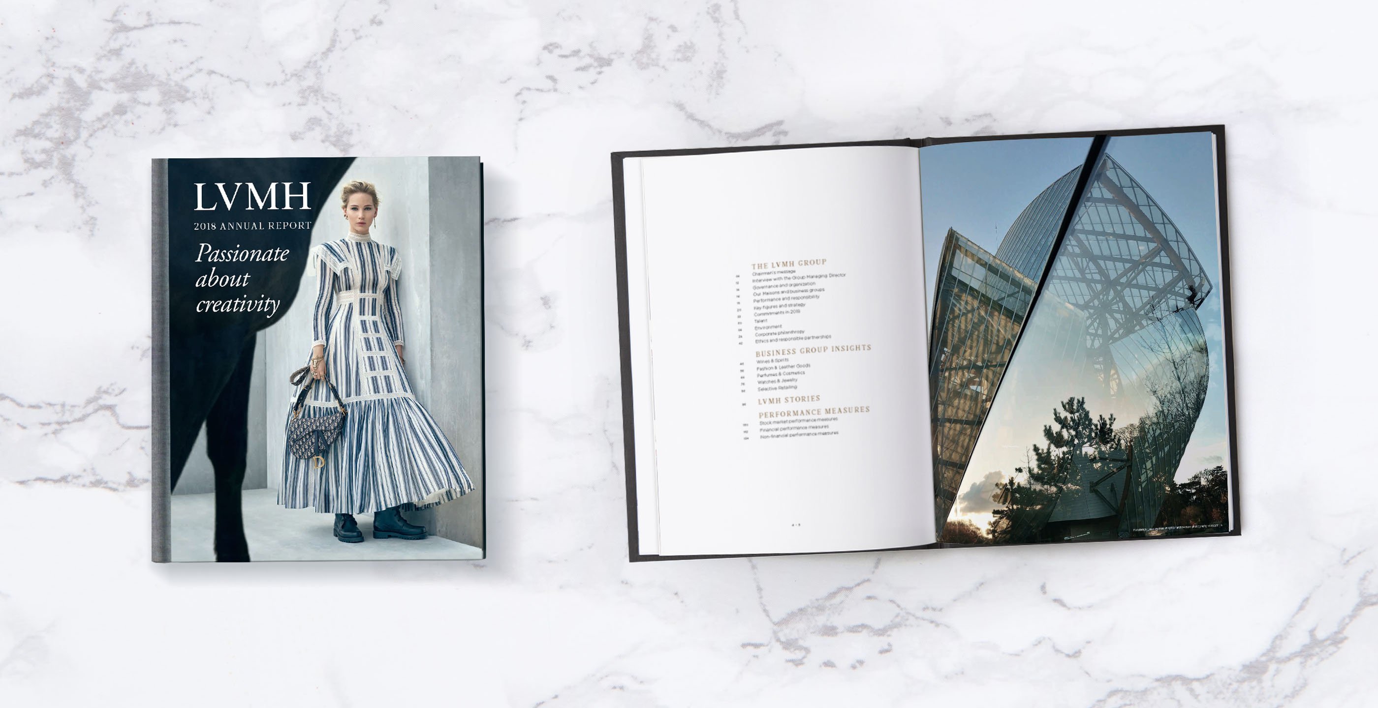 LVMH on X: Following 2016 and 2017, LVMH has published its third  interactive annual report in a digital book format. The interactive content  presents the highlights that marked 2018 for the Group