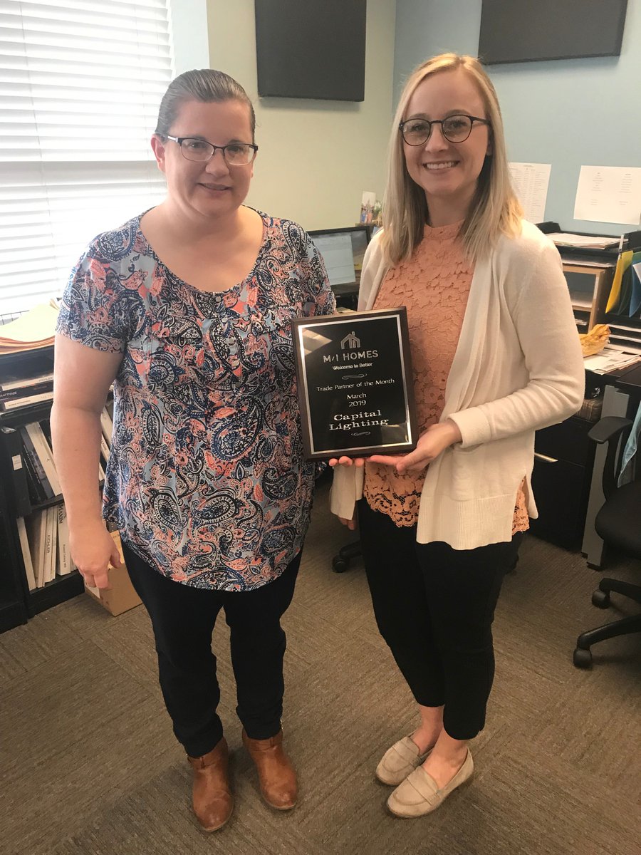 designsbycl_'s tweet photo. We are proud to accept the M/I Trade Partner of the Month award. We are honored to still be working with our very first customer!

https://t.co/8yOH1vco0W
https://t.co/n5qkwy4S8y https://t.co/S4rBgyt7gB
