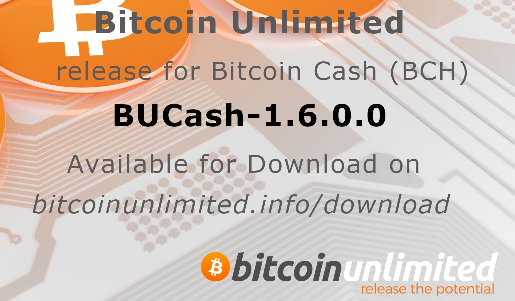Latest Bu Release For Bitcoin Cash Bucash 1 6 0 0 Bitcoin Forum - 