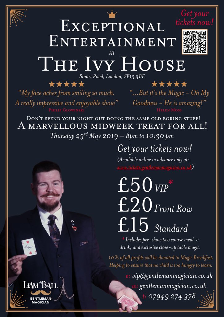 liamballmagic's tweet photo. Looking for a great night out?
#exceptionalentertainment #gentlemanmagician https://t.co/2vDKhbpP8a https://t.co/CJD03NjIcI