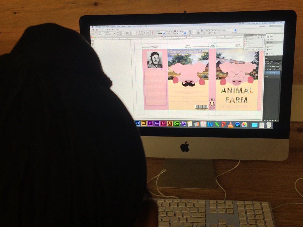 chingtechwilson's tweet photo. Gr11 TGJ CommTech students @chinguacousyss @PeelSchools redesign the classics! #becreative #techmatters #theartsmatter #ChingProud #followyourpassion #supportreading #supportliteracy #readabook https://t.co/C1TBS3U3mU