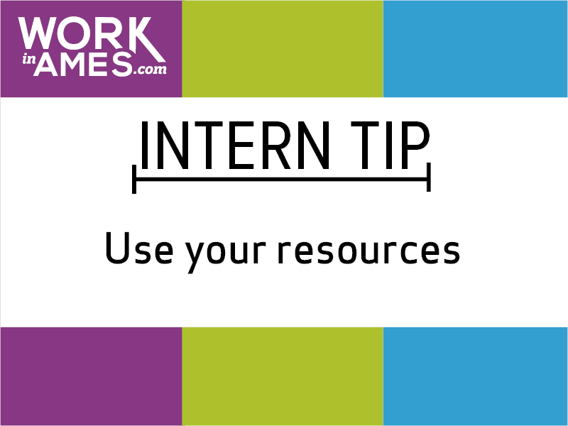 InternAmes's tweet photo. This weekโs #InternTip is to use your resources! Online job boards, career fairs, networking nights and career services are all resources you should use when searching for your internship!
Looking for a job board? Check out https://t.co/v8HwVpU1WB for local internships! https://t.co/WeMx6xPBoY