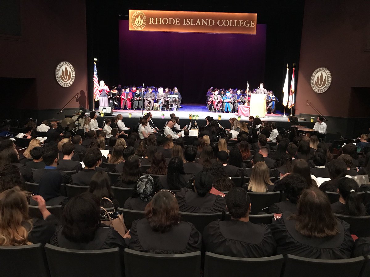 It’s a beautiful day to mark the official beginning of the #2019 #Commencement season w/ the #GapandGown Convocation!
🎓👨🏽‍🎓👩🏾‍🎓
#RICnews #experienceRIC <a href="/FrankDSanchez/">Frank D. Sanchez</a> <a href="/RICAlumni/">Rhode Island College Alumni</a> @ric_avpdos <a href="/duchahang/">Ducha Parker, PhD</a>
