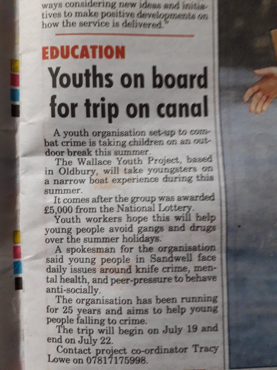 Wallace youth project press release 
Thank you for the £5000 Grant <a href="/TNLComFund/">The National Lottery Community Fund</a>
<a href="/SCVOSandwell/">SCVO</a>  <a href="/GM2LF_Official/">GM2LF Big Local</a> <a href="/sandwellcouncil/">Sandwell Council</a> 
#youngpeopleproject 
<a href="/ExpressandStar/">Express & Star</a>