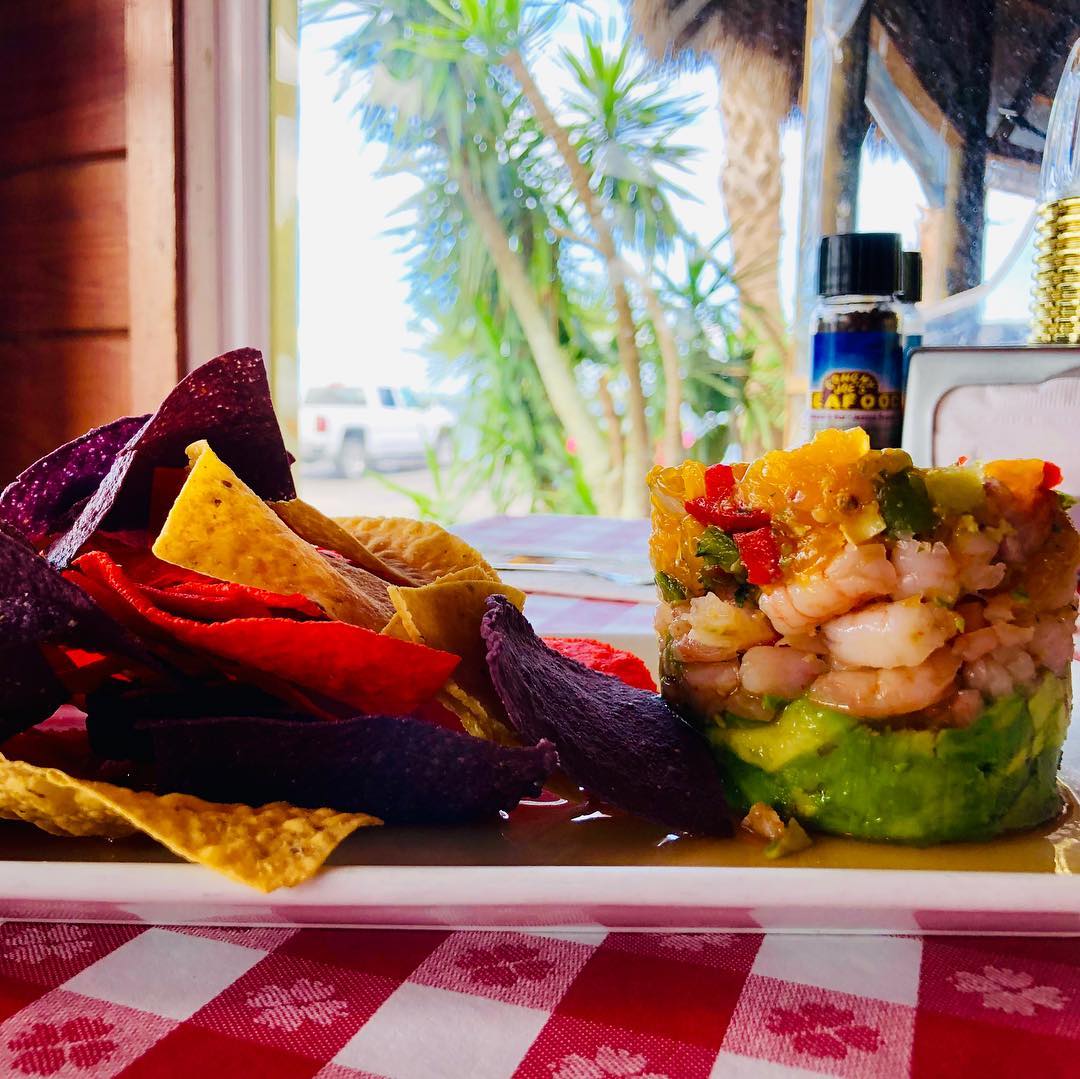 Hungry? try the Shrimp Stack! #ConchyJoes #Lunchtime #yummy #TreasureCoast #JensenBeach #Foodie