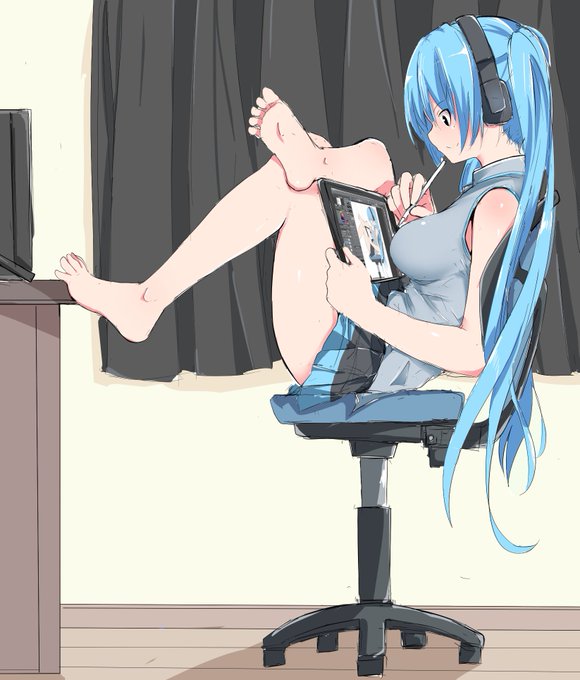 iPad 買ってからの最近のお絵描きスタイル 