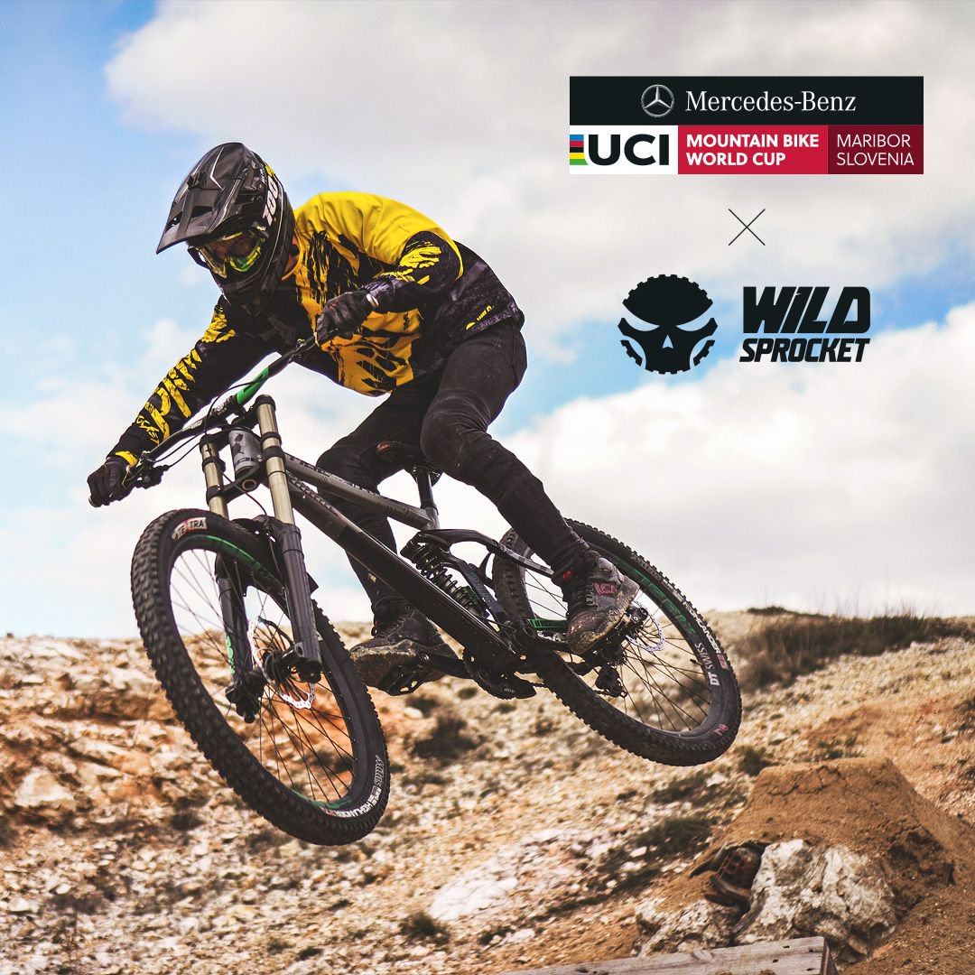 WildSprocket's tweet photo. Heads up! We are the official supplier of Mercedes-Benz UCI MTB World Cup! See you there! https://t.co/f7qR6N9Hy0