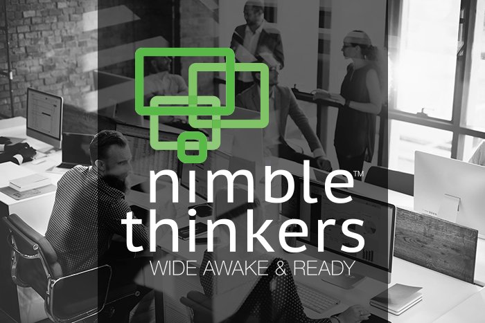 nimblethinkers's tweet photo. Looking for a partner to help build your brand? We're always WIDE AWAKE & READY! #nimblethinkers https://t.co/EQuGsVeIqs https://t.co/BzluDpFNv9