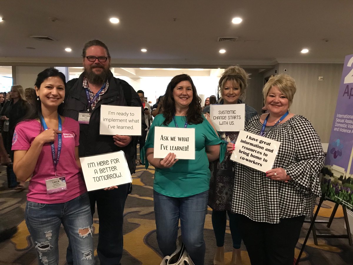 KASAPkentucky's tweet photo. Kentucky is representing at @EVAWintl! #StartByBelieving #SAAPM2019 #DenimDay2019 #EVAWI2019 https://t.co/O5TTS2d7u2