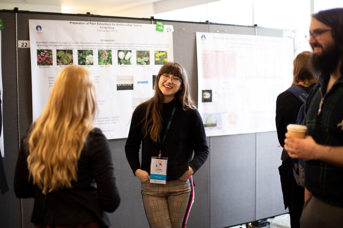 univofdayton's tweet photo. What. A. Day.
From poster sessions to musical performances, live panels to porch projects, our students' passion for their research truly shines at @UDstander. #Stander2019 https://t.co/aOPpMgTAB6