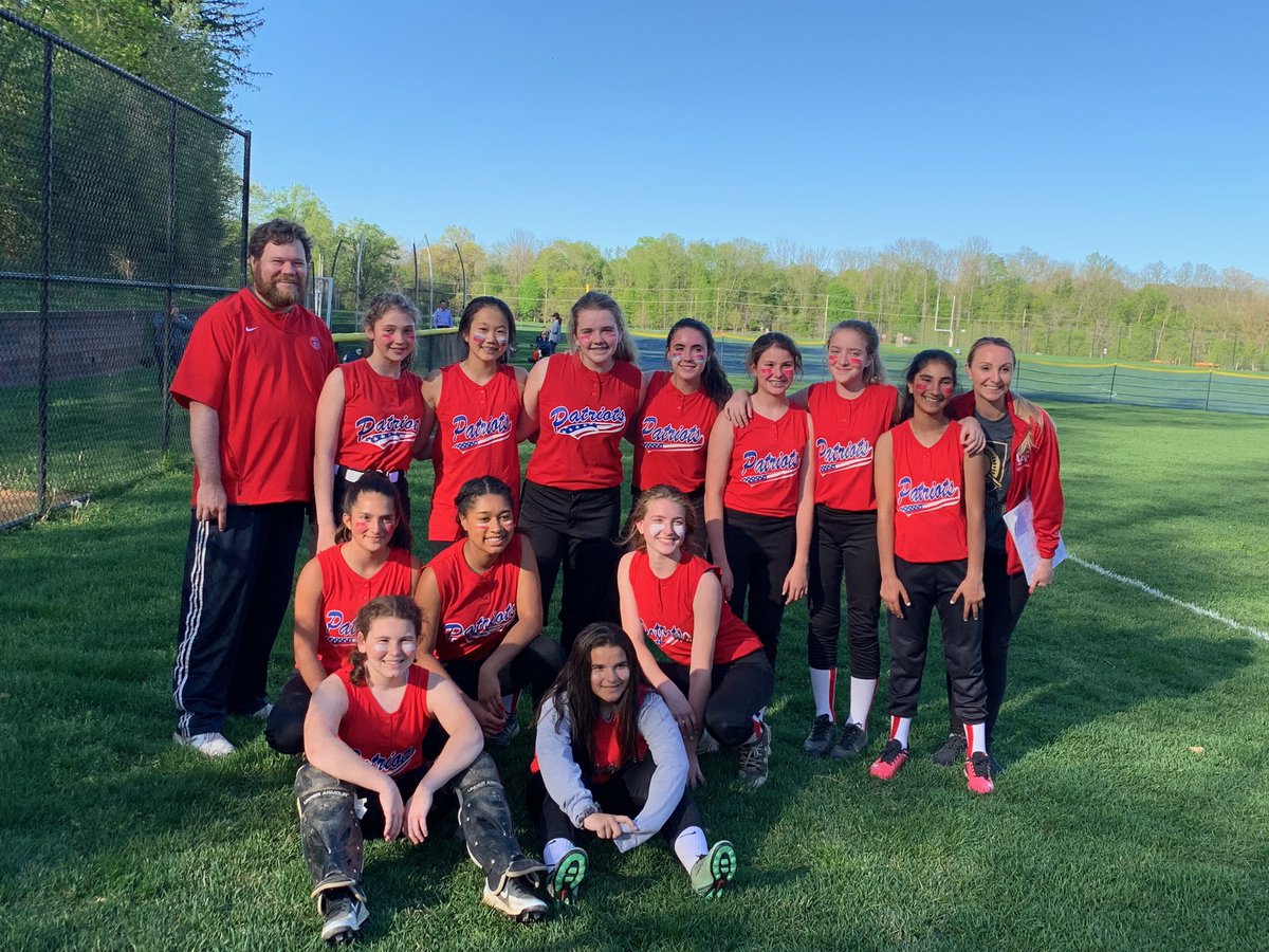 JonasJeswald's tweet photo. AMAZING win for GA Middle School softball this afternoon. We beat Interboro for the first time in 9 years with a comeback win 7-6. @GAPatriots @GA1759 https://t.co/PVVx3TmmXk
