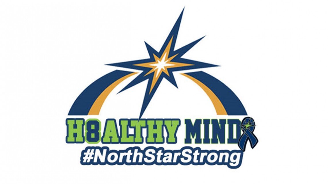 NorthStarBOSA's tweet photo. North Star student-athletes are putting the RIGHT foot forward for mental health!✊🏽💫✳️  https://t.co/DaN9dDHeTo https://t.co/szBbxNzNRD