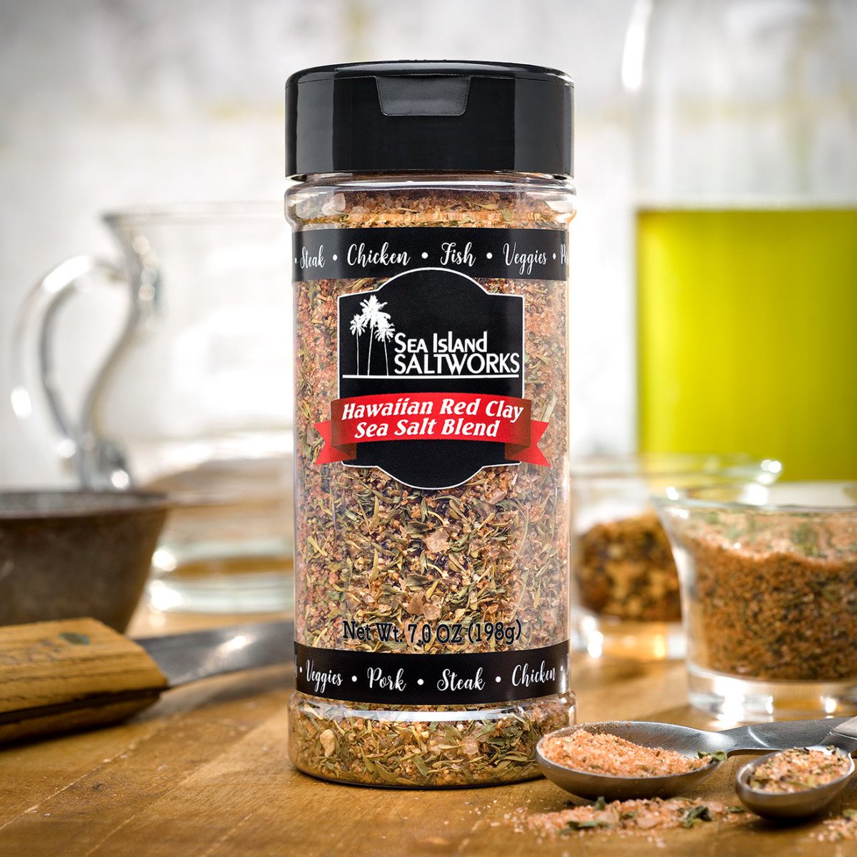 Get fired up for grilling season with Sea Island Coastal Products! Their Hawaiian Red Clay Sea Salt Blend is sure to make your next cookout a hit. 🔥

📷: Sea Island Coastal Products