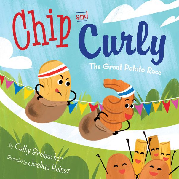 ✨Book Giveaway! ✨CHIP AND CURLY, illus. by @JCHeinsz, will launch on May 15th. For a chance to win a copy of this book (filled with potato characters &amp; puns) simply Retweet. Feel free to comment &amp; share your favorite type of potato. A random winner will be chosen on 5/1. 🥔🍠🍟