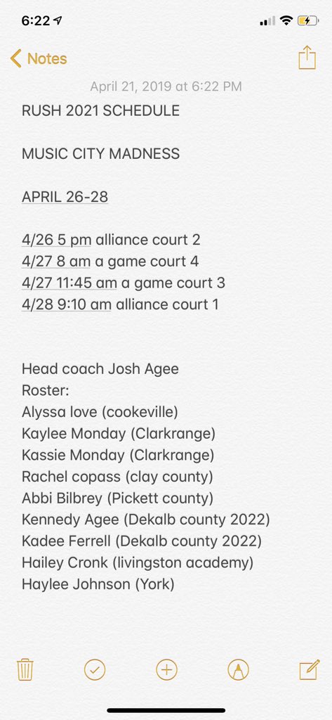 2021 <a href="/_hayleejohnson/">Haylee Johnson</a> is hyped for the first exposure of the summer this weekend at the Music City Madness! This is a D1 potential POINT GUARD! She is a 5’9 lefty that can SCORE, make the right play, DEFEND any position, AND has a super High B-BALL IQ! A program changer!!
