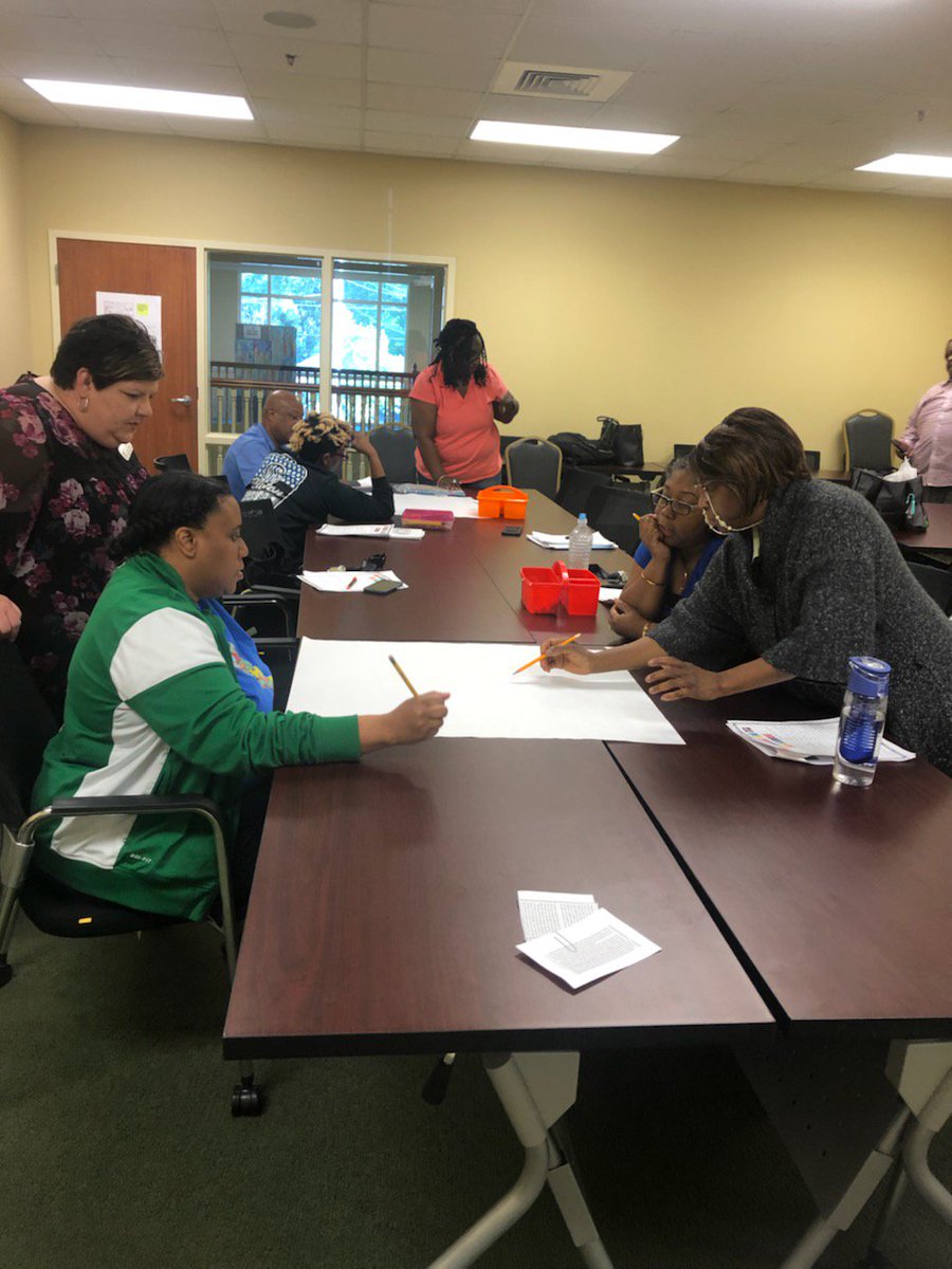 Yes, even this late in the year, the para to teacher pipeline is going strong...we are learning about classroom management  and set up from the 2 Drs.
#NCSSBeTheBest
#ourabilitiesoutsweighourdisabilities 
#contract20192020