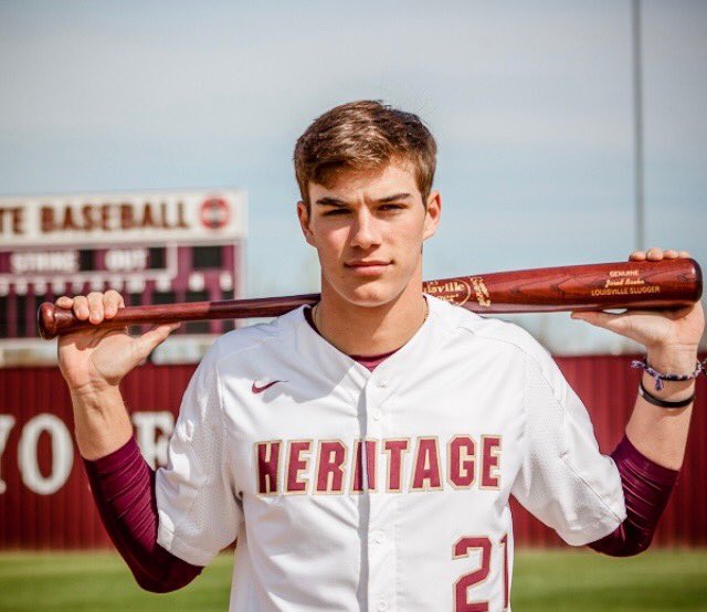 coachpatty64's tweet photo. New Vernon College Chap. Jared Baehr. Catcher McKinney Heritage HS. Great class leeps growing https://t.co/pinNCf74Yd