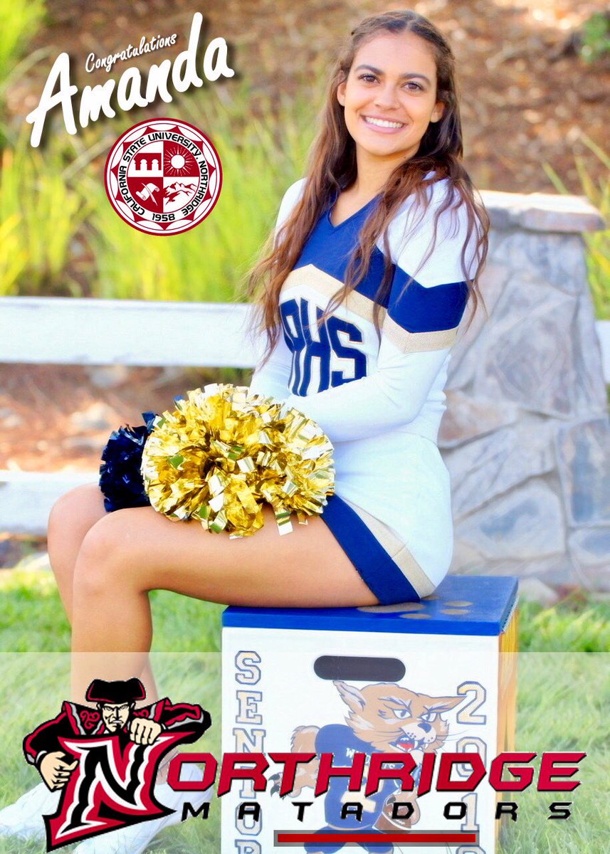 Congratulations Amanda Chevalier for being selected to join the Cal State University Northridge Cheer Team.

#westranchpride