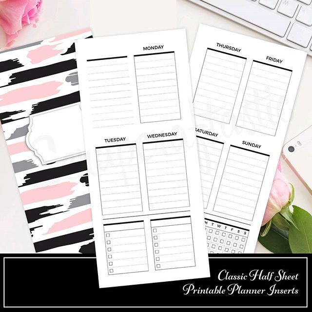 scrapcraftastic's tweet image. If you're not #teamhorizontal, no worries! Here is my vertical version of the #weeklyinsert designed to fit the NEW #hpclassic #halfsheet #happynotes CLASSIC HALF SHEET - Vertical Lined Undated Weekly Printable Planner Insert buff.ly/2GF6Mrw #fauxbonichi #happynichi #li…