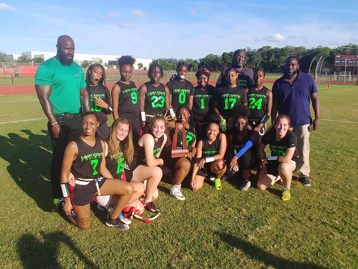 Lady Colt Flag Football Team Wins the District Championship!

Coral Springs 19
Ely 0

Final
