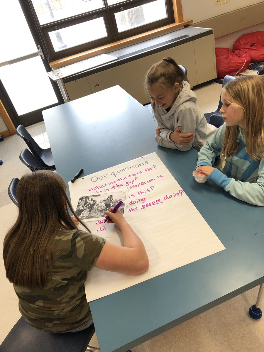 MissSteele4's tweet photo. Taking what I learned from #ALCDSBTechFest into our classroom today! Using @RightQuestion to launch our Social Studies inquiry! @alcdsb_mart #QFT #engagement  #learnerforlife https://t.co/yrdaUyBIhD