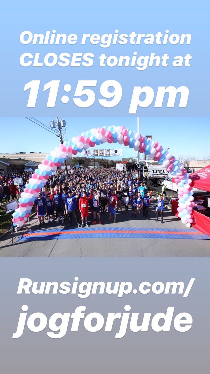 JogForJude's tweet photo. GET THOSE REGISTRATIONS IN! 

https://t.co/qYl54J68Jm https://t.co/0vdnIPKoCz