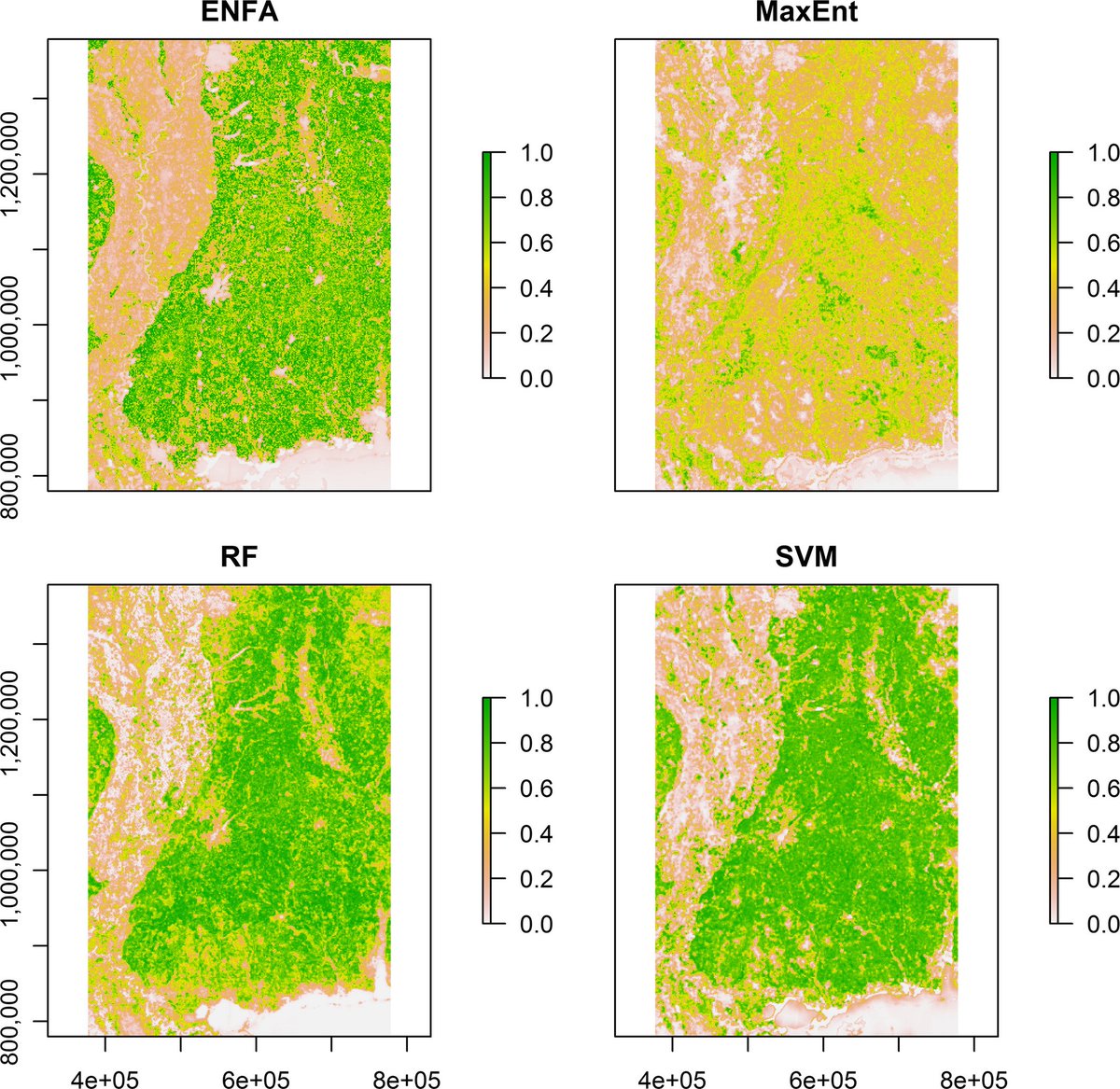 New paper out with Guiming's lab <a href="/MSU_CFR/">MSU Forest Resources</a>! <a href="/annie_wildlife/">Annie Farrell</a> as first author! <a href="/gamebirddoc/">James Martin</a>
<a href="/NWTF_official/">The National Wild Turkey Federation</a> <a href="/WildTurkeyReprt/">Wild Turkey Report</a>
Machine learning of large‐scale spatial distributions of wild turkeys with high‐dimensional environmental data onlinelibrary.wiley.com/doi/full/10.10…