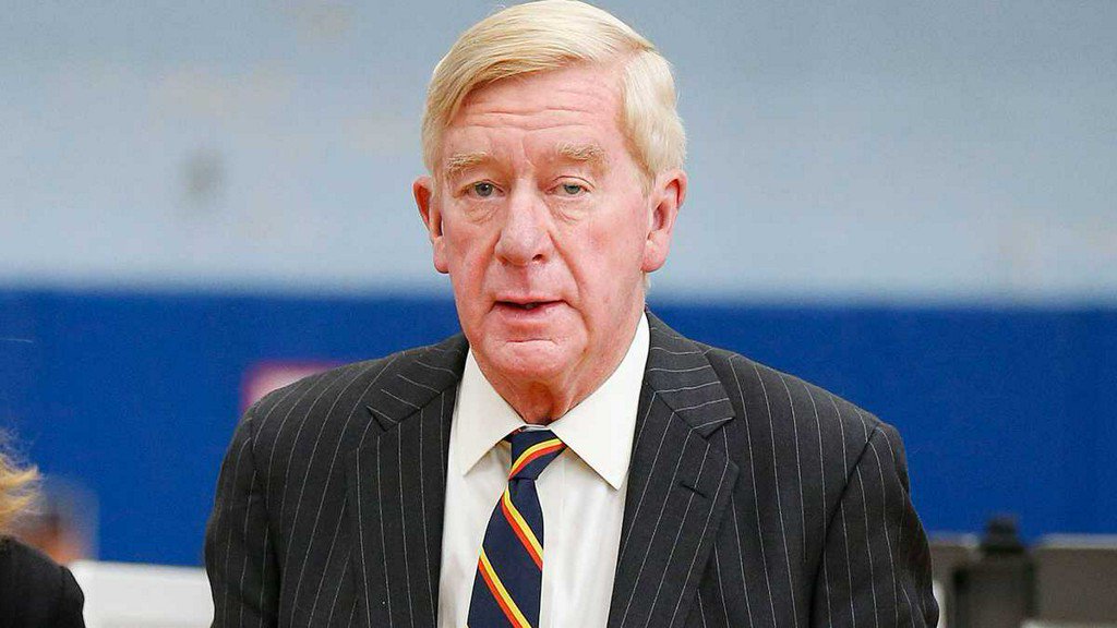 WCVB's tweet photo. Bill Weld: 'Trump is a one-man crime wave' https://t.co/5dc9Ca7J4I https://t.co/pAiFV0Ebcm