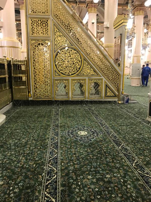 tv_24's tweet photo. صور.. تغيير فرش #المسجد_النبوي كاملا بسجاد وطني جديد استعدادا لشهر رمضان

An canza shimfidun Masallacin Manzon Allah S.A.W dake garin #Madinah da shimfidu sabbi na alfarma, saboda tarban watan Ramadan

#رمضان
#قناة_24_هوسا
#24_Hausa_TV https://t.co/G0py5XtKpX