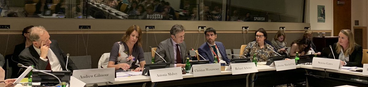 LiechtensteinUN's tweet photo. Amb. Wenaweser moderates important panel on strategic use of evidence to ensure #accountability for #SGBV crimes - must end sexual violence in conflict and bring #justice to the survivors in #Syria, #Myanmar and elsewhere @IntlCrimCourt #IIIM @J_RapidResponse https://t.co/FagsYGA029