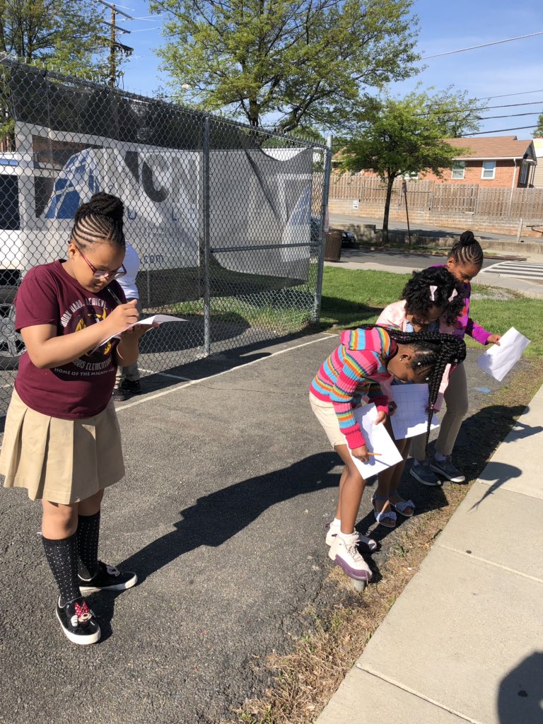 MightyStem's tweet image. 2nd, 3rd, 4th and 5th grade scholars @CWHarrisES began their @ecorise audits on Monday. #startaskingquestions #collectthedata #analyzethedata #ourenvironmentmatters #waste #publicspaces #fooddeserts @thetattedleader @BowersandDavis @dcpublicschools