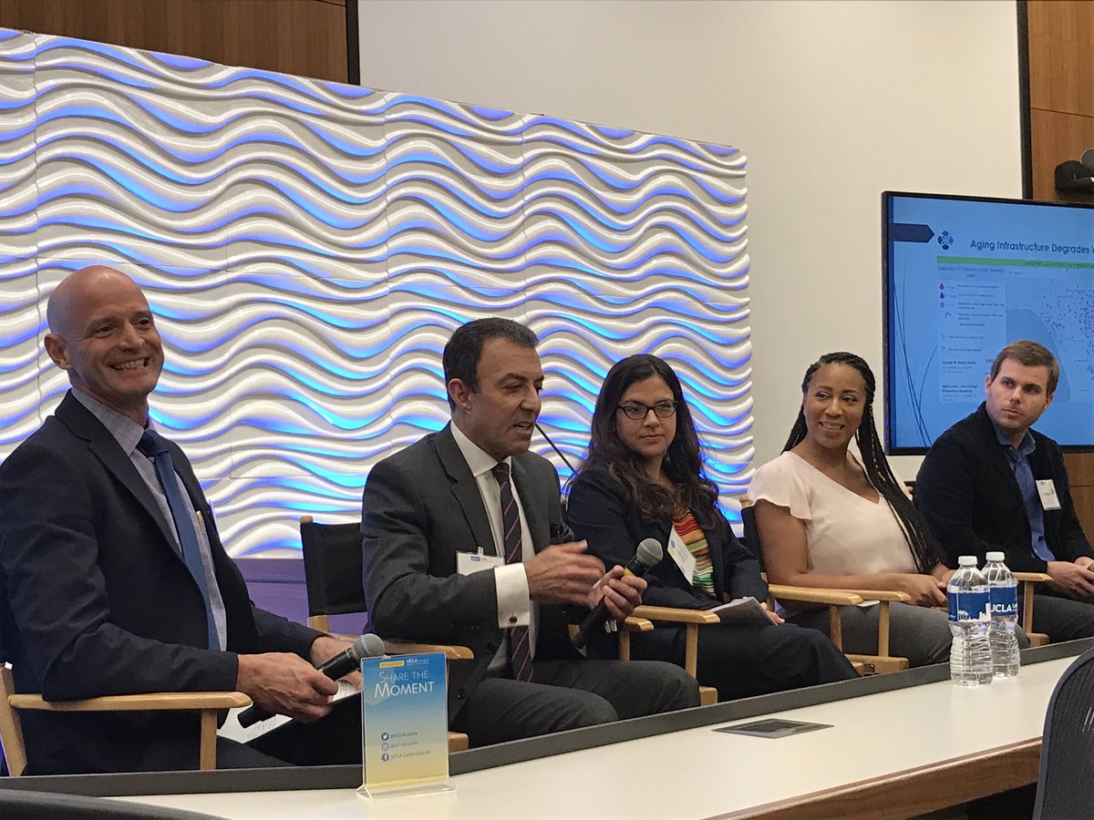 We need to work across the public and private sectors to realize our human right to water, says Caryn Mandelbaum @LeoFoundation01 on #LuskinSummit panel w/ @LuskinCenter @gregspierce @AngelJennings @gregspierce @JRDeshazo and David Nahai