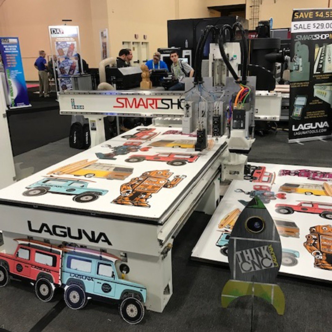 LagunaTools's tweet photo. Who's at ISA in #vegas ? Stop by our booth, tag us on social, and we'll send you some free stuff!
#cnc #cncrouter #signmaking #signs #isasignshow #lagunatools #showbooth #freestuff #backpack #shirt https://t.co/KYKkwClHY7