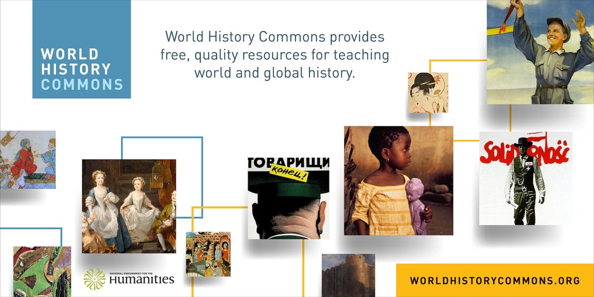 ICYMI: worldhistorycommons.org, an OER with great content and methods for world history teachers coming this summer thanks to @NEH_ODH ! Follow @worldhistcommon for updates and content previews #sschat #worldhistory #globaledchat #primarysources