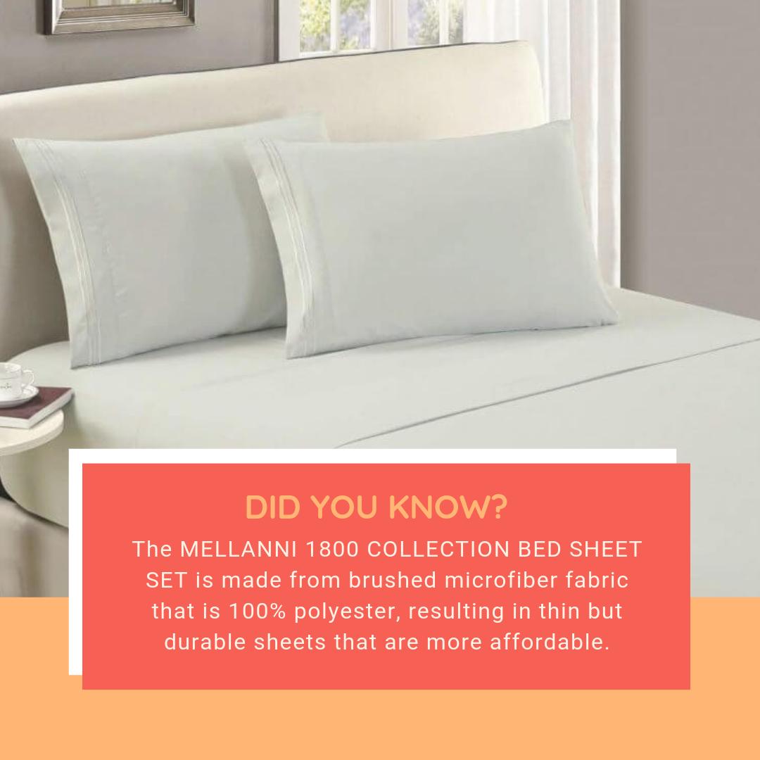 GoodNightsRest's tweet photo. If crisp cotton sheets aren't your thing, you might want to try cozy mircofiber fabric ones! @MellanniLinens offers over 30 different colors and prints of their 1800 Collections Bed Sheet Set. 

Check out our full review: 
https://t.co/yAV8e98ocA https://t.co/zqTXU7Uzwe