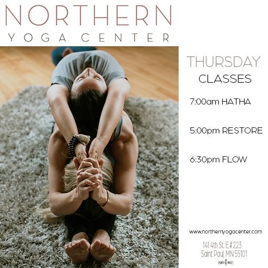 An epicenter of education and mindfulness: #NorthernYogaCenter
(Classes subject to change. Please visit website to book) #skywaylevel