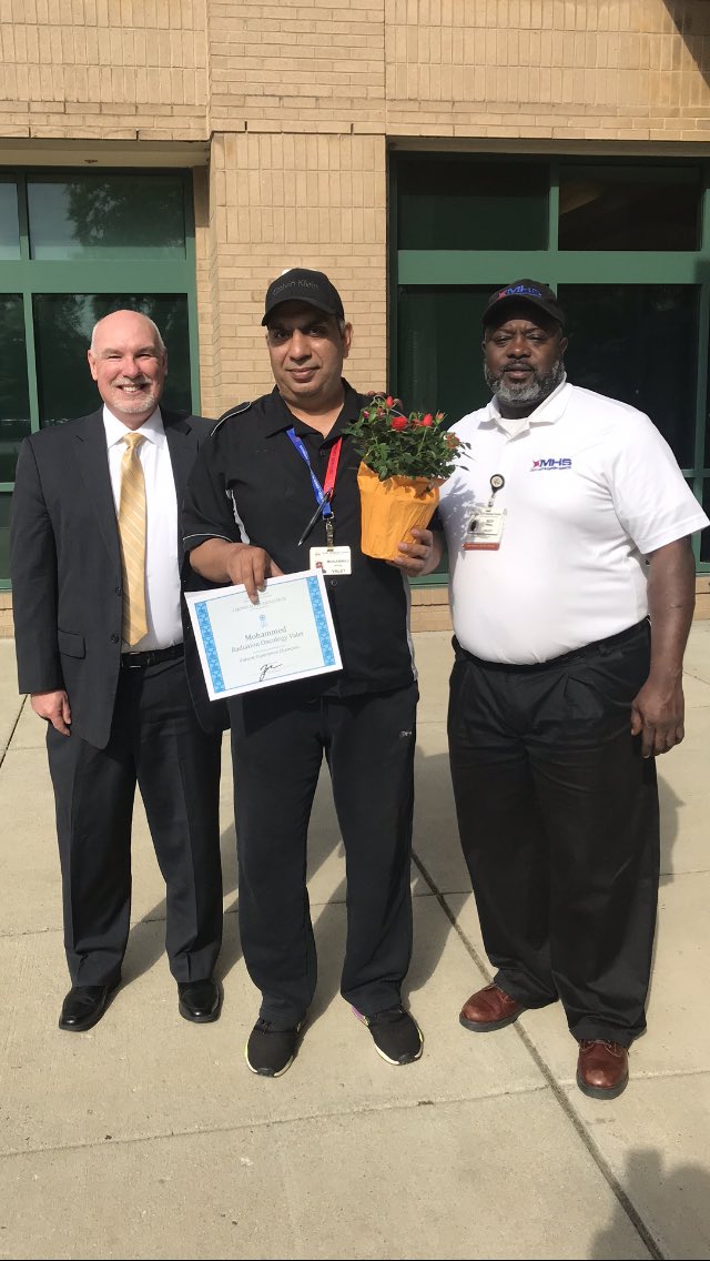 MikeBeshada's tweet photo. Congratulations to Muhammad Ishtiaq on his @cjwmedical Patient Experience Champion recognition.  Thanks for all you do! https://t.co/kpqmkXYbhq