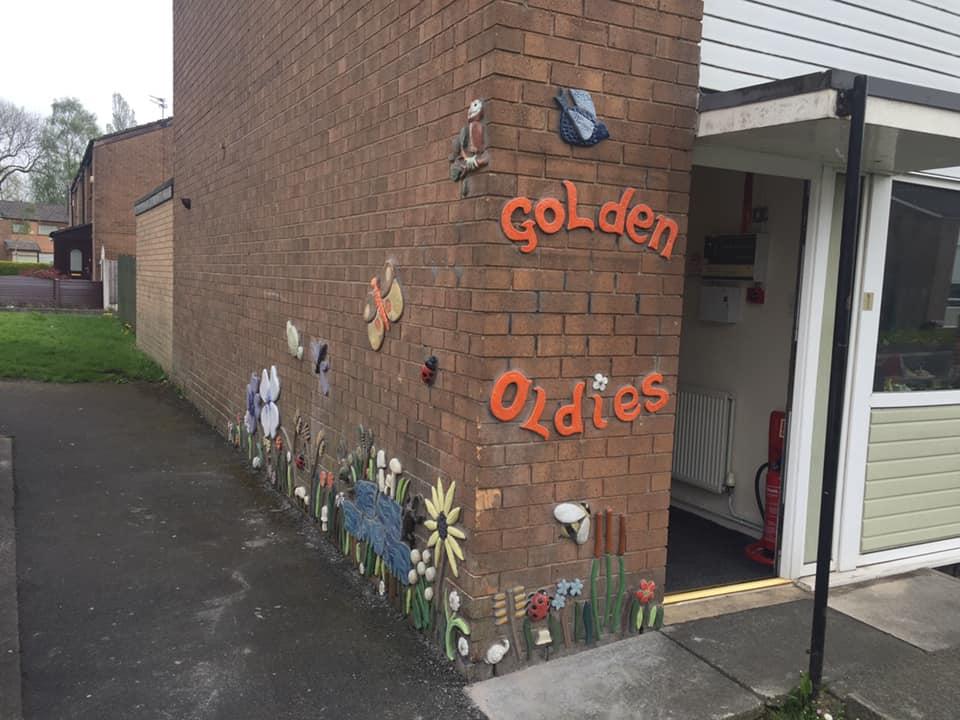 How good does the Golden Oldies new ceramic sign and artwork look? Lots of time, creativity and hard work has gone into creating this