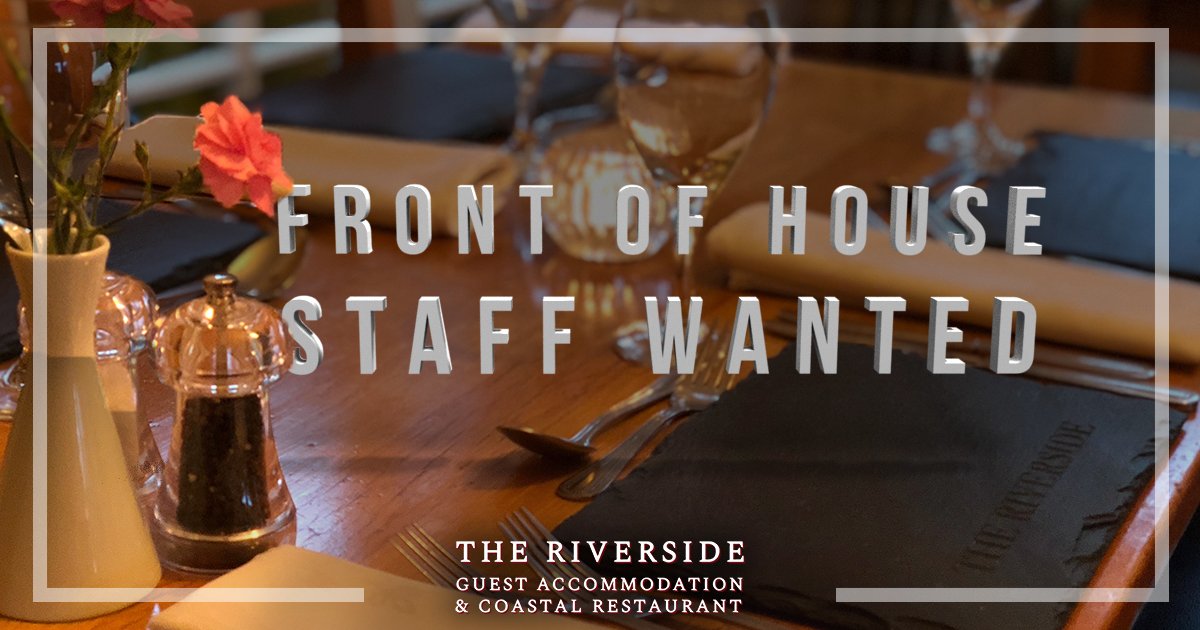 Riverside250216's tweet photo. We have a staff vacancy for our friendly Front of House team.  Are you interested?  Do you know someone who might fit the bill?
https://t.co/gkUHQW1ye5
#jobs #vacancy #hospitality #Cornwallhour #Cornwall https://t.co/Gk3Qx7LzHF