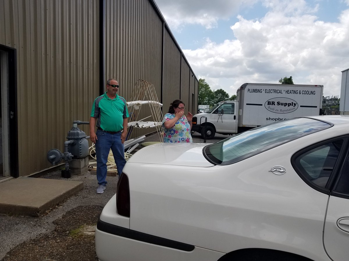 DreamCenter2003's tweet photo. Eddie and all the staff of @BRSupplyInc thank you for being a blessing! You've made Sherry a happy woman! Now she'll have a safer ride to work and school. God bless you! https://t.co/Px2sozAL3W