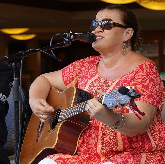 Robi Kahakalau kicks off Mele Mei at Kani Ka Pila Grille at the Outeigger Reef Waikiki Beach Resort on Sunday, May 5 from 6pm to 9pm! #melemei #melemei2019 #hawaiianmusic bit.ly/2IZyNvH