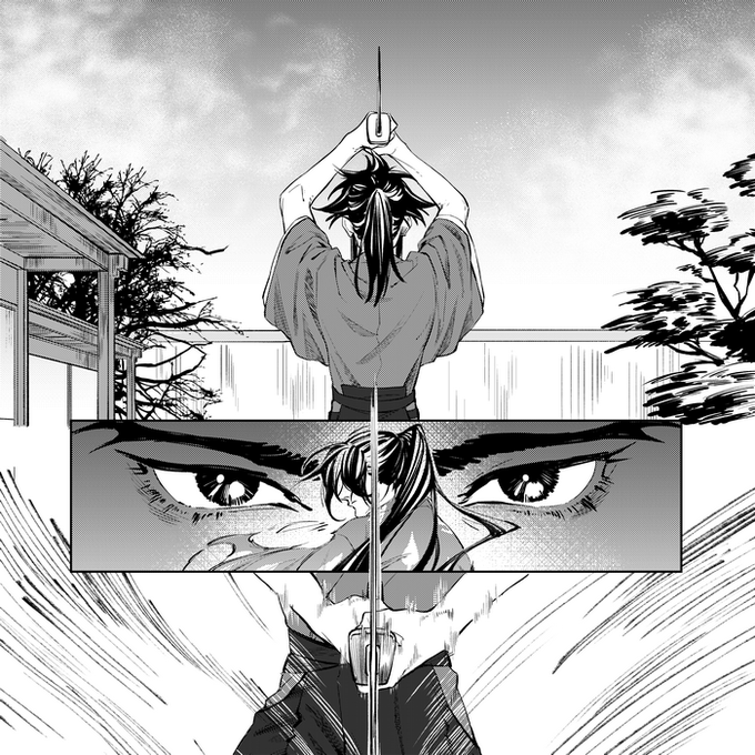 -Determination-
Imagine is one thing, execution is another matter.

I love making manga pages.
#Dororo #dororo_fanart 