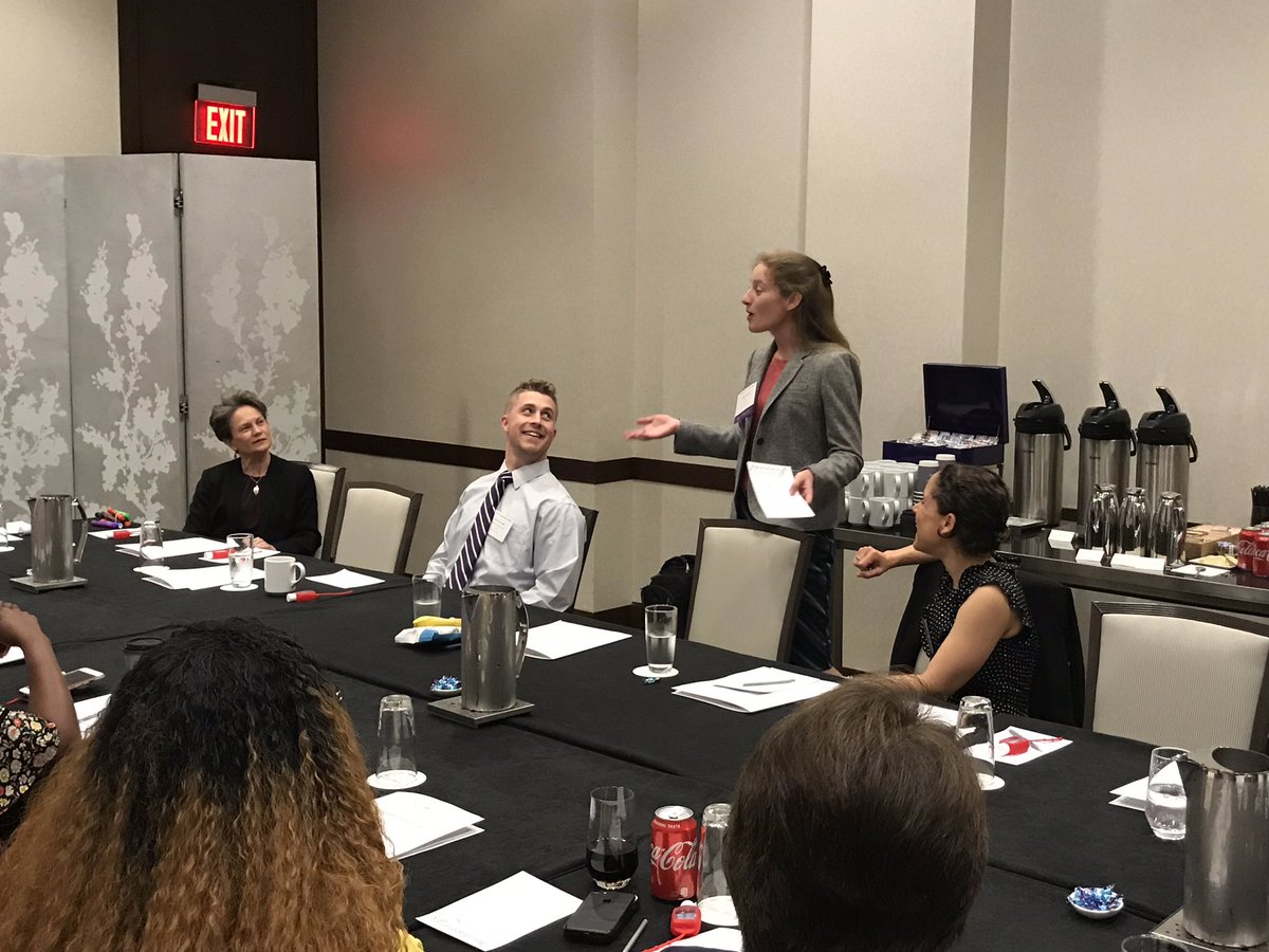 StreetLawInc's tweet photo. Legal Life Skills Program partners and volunteers from around the country participate in an engaging workshop before tonight's Awards
Dinner! They are networking and learning how to improve the effectiveness of their programs.

#SLIAwards
#LegalLifeSkills https://t.co/ri30nJ5PGP