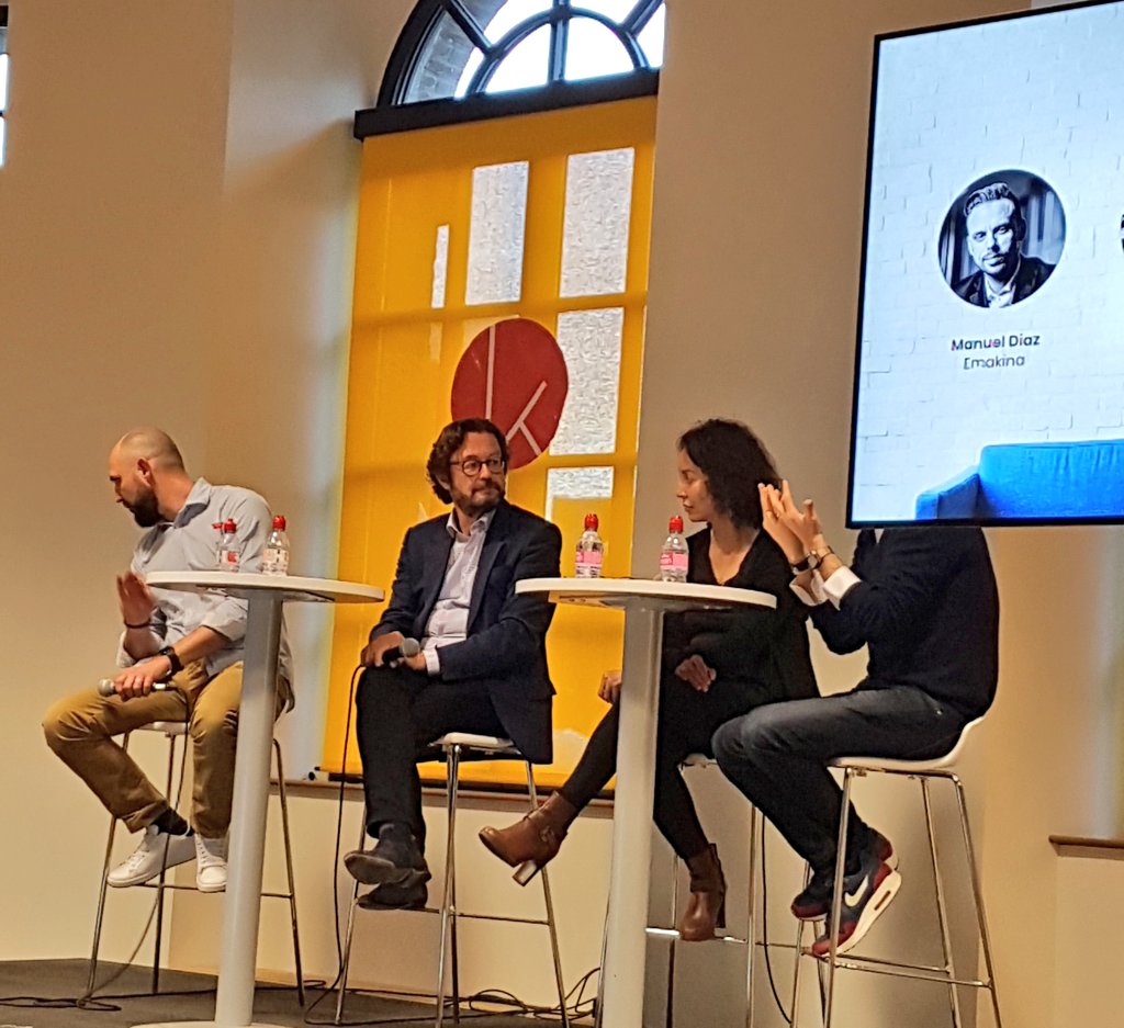 Merci <a href="/GyomLaine/">Guillaume Lainé</a> et <a href="/rvcavenel/">Hervé CAVENEL</a> , c'était top de voir <a href="/manueldiaz/">Manuel Diaz</a> <a href="/Altaide_JF/">Jacques Froissant</a> en live 😉 cc <a href="/kudify/">Kudify</a> #marcheoucreve #defismgt