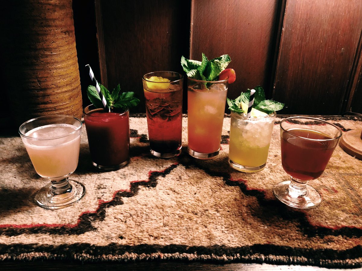 Our new spring/summer cocktails are here! Join us for lunch or for some after work libations and try them all 🙌🍹😙