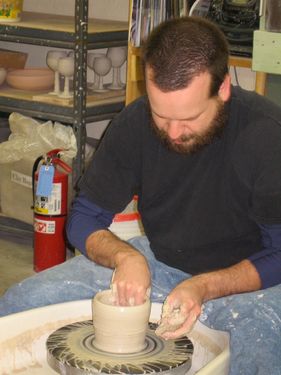 OLCprov's tweet photo. Congrats to Steven Cheek, Director of Mary Anderson Center for the Arts @ Mt St Francis. He was featured in Pottery Making Illustrated. Join us Saturday, 6/1, 2-8pm for MountFest to see & have the opportunity to buy his beautiful & unique pottery. #olcprov #mountsaintfrancis https://t.co/B72Yw6ius6