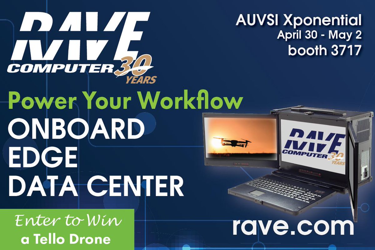 RaveComputer's tweet image. Visit RAVE at XPONENTIAL - booth 3717! And sign up for these sessions: “Powerful Computational Processing for Autonomous Vehicles” w/Sara Blackmer on May 1 at 1:15p.m. &amp;amp; “Women and Diversity in Robotics” facilitated by Sara Blackmer on April 30 at 3:00p.m. #auvsiXPO