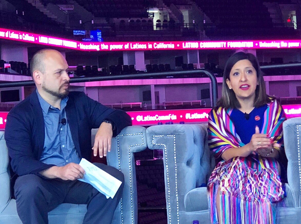 Senator_Hurtado's tweet photo. “The Central Valley is the land of opportunity here in California but we’ve been neglected. I’m here to fight for our fair share of resources...for our family, for our friends, for our neighbors, and for the Valley.” 

@latinocommfdn #Latino #Panel #centralValley #Valley #CA https://t.co/Db6W4PZiKm