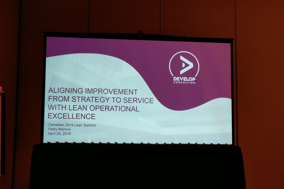 KeshwerPatel's tweet photo. Connecting strategy to service delivery through Lean @CdnLeanSummit #cdnleansummit https://t.co/px86ZDDFtO