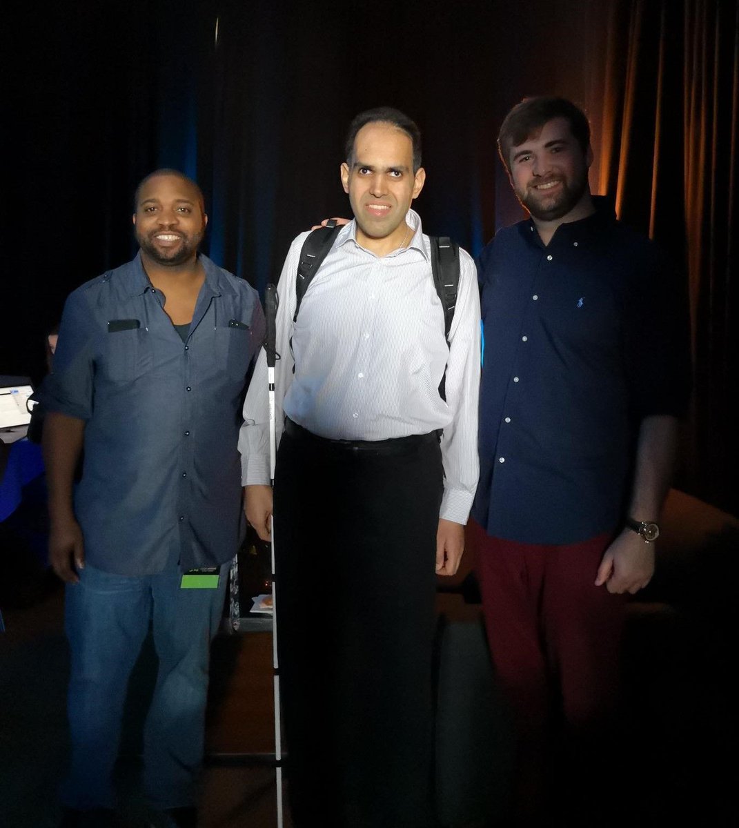 3Sharp's tweet photo. We're all smiles after supporting @RohanKData's Data AI keynote at #SparkAISummit! #SharpiesOnTheGround #demoexperts @saqibs https://t.co/YDO5S3Qf6P